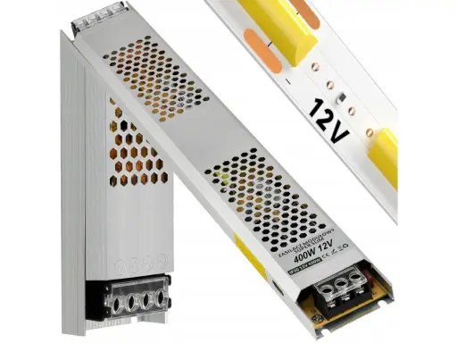 Tenký LED zdroj 12V - 400W - 33,33A - IP20